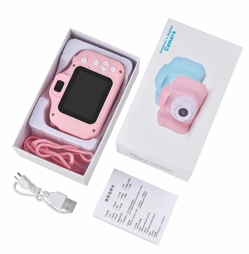 Digital Camera 2X Children Toddler 2.0-inch 1080P HD Christmas Birthday Gifts