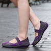 STRONGSHEN Summer Women Handmade Woven Slip-on Breathable Mesh Casual Shallow Flats Walking Sport Shoes Lady Tenis Plus Size 42 4