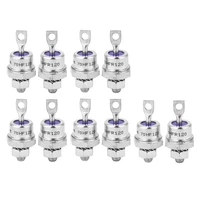 5Pairs Rectifier Diode Spiral 70HF120/70HFR120 70A 1200V High Power Rectifier Metal Stud Type Rectifier Diodes 1