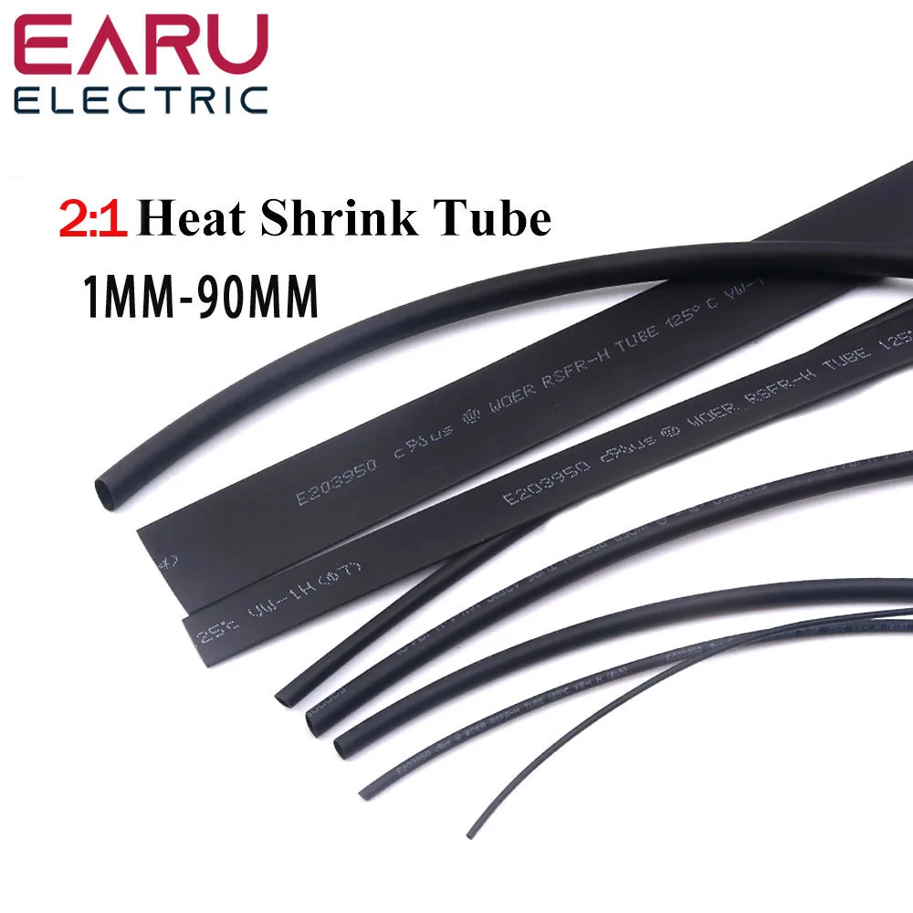 1 Meter Transparent Clear Heat Shrink Tube Shrinka... - Vicedeal - View #7