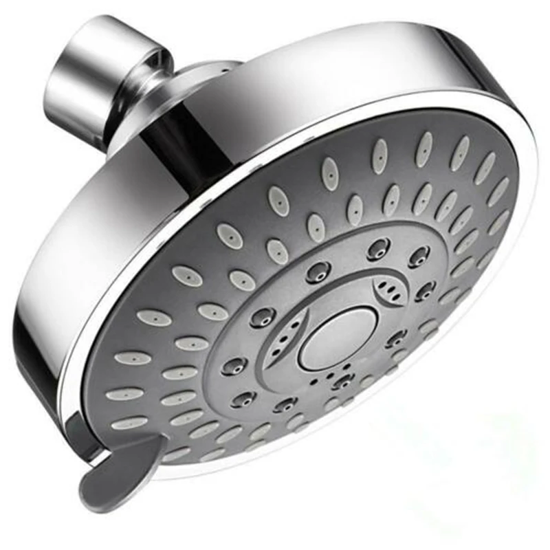 

5 Modes Adjustable High Pressure Shower Head Sprayer 4 Inch Rainfall Shower Head Sprayer Nozzle Bathroom Fixture