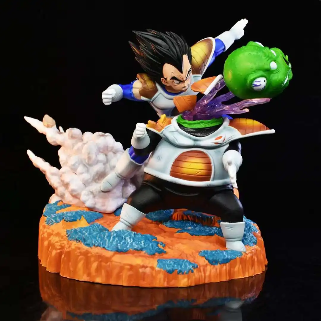 Figurine Dragon Ball Z Vegeta vs Guldo Anime Modèle Gk