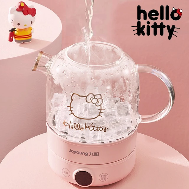 Hello Kitty Electric Kettle Creative 220V 0.8L Household Health Preserving  Pot Cute Portable Outdoor Tea Pot Office Tea Maker - AliExpress