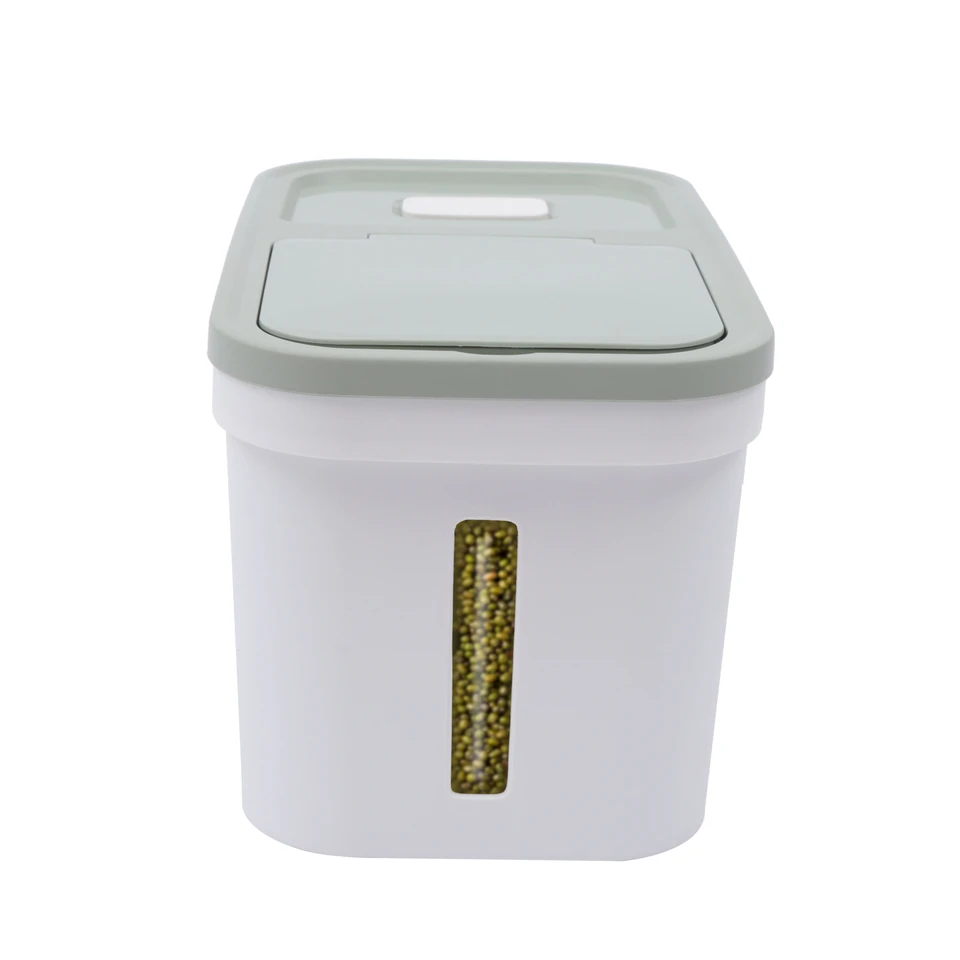 Airtight Rice Storage Container with Measuring Cup