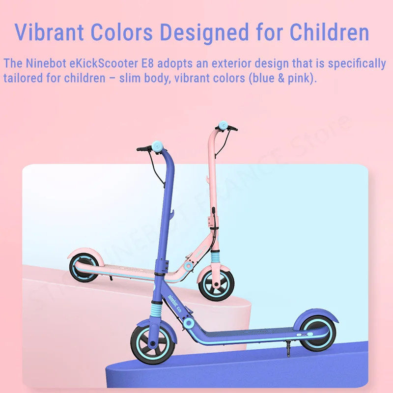 Ninebot E8 : une trottinette électrique pour les 6-12 ans - Gyronews