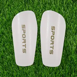 Enhanced Honeycomb Soccer Shin Guards with Thickened Anti - Collision Protection - One - size (WHITE)