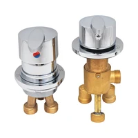 Vagsure Hot And Cold Water Brass Switch Valve For Bathtub Faucet Shower Mixer Bathtub Set Faucet Bath Faucet Control Valve 2