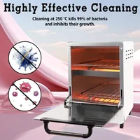 High Temperature Sterilizer, 12L Large Capacity Dry Heat Sterilizer, Max. Temperature 250℃, With Temperature Control & Timer 2