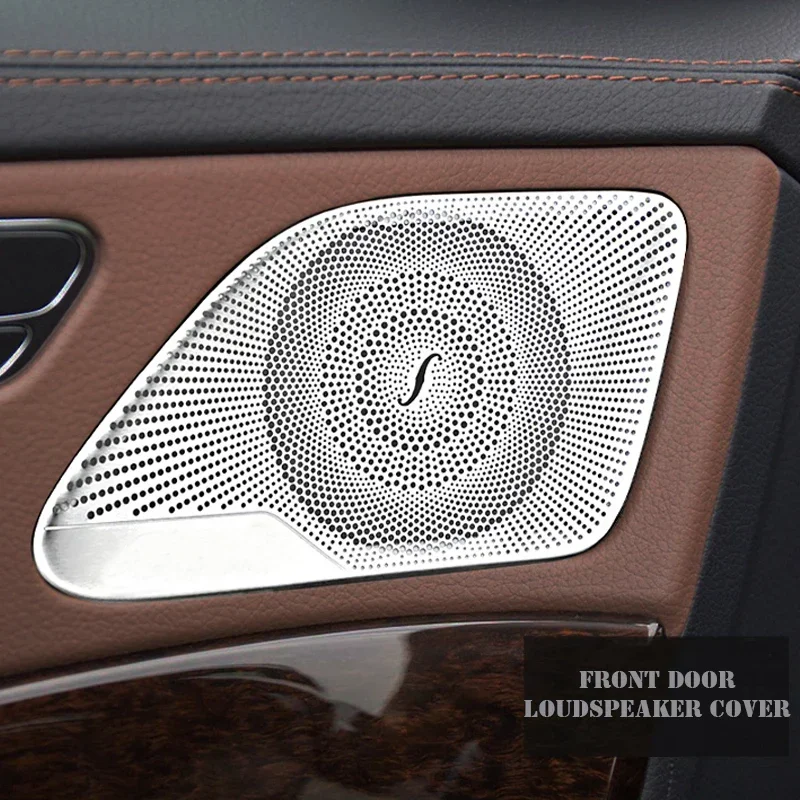 Car Door Audio Cover for Mercedes Benz S class S320 S350 W222 car door audio cover