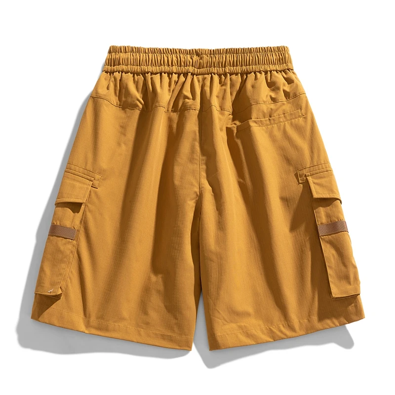 Classic Men's Pants High Street Fashion Shorts Pants Men Drawstring Jogging Sweatpants Outdoor Loose Casual Tactical Streetwear