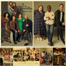 

TV SHOW This Is Us Poster Vintage Kraft Paper Posters For Living Room Bar Decoration Stickers Wall Painting