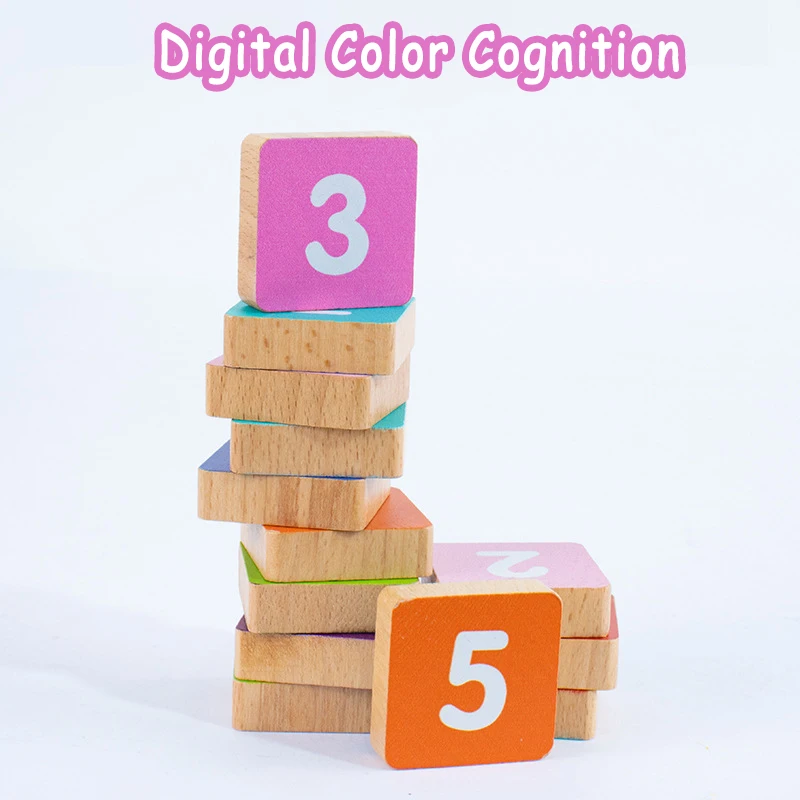 Kids Arithmetic Learning Math Toys Montessori Education 1-10 Digit Finger Counting Cognition Educational Toys For 3-6 Year Olds