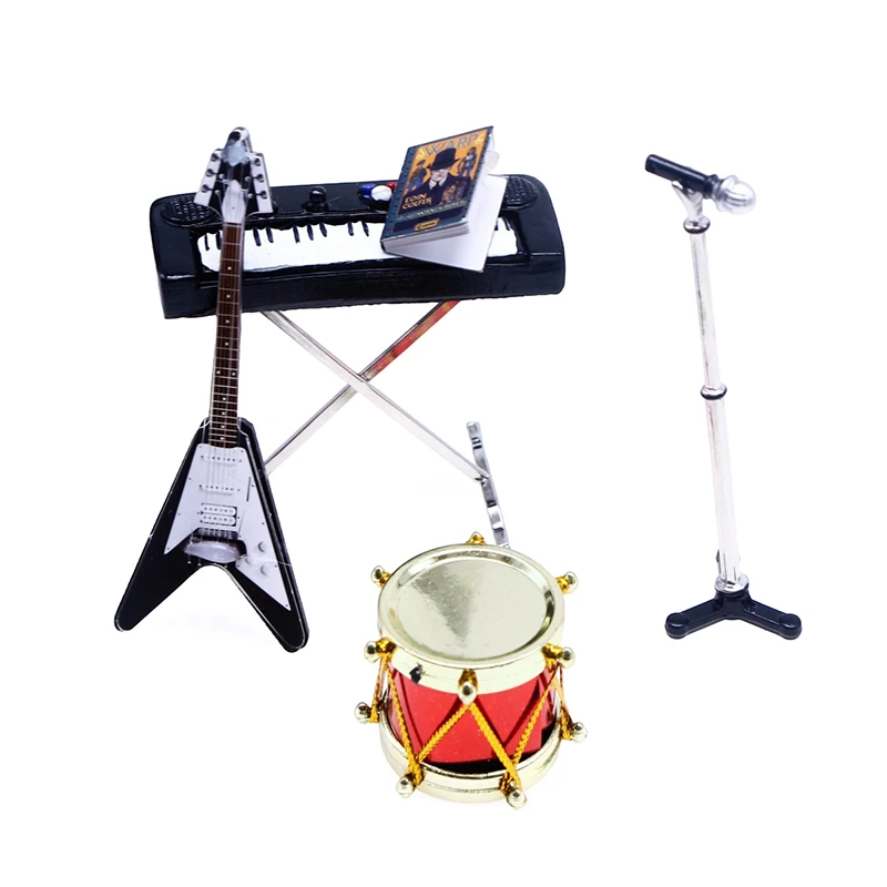 Kit organo a pompa in miniatura per casa delle bambole di