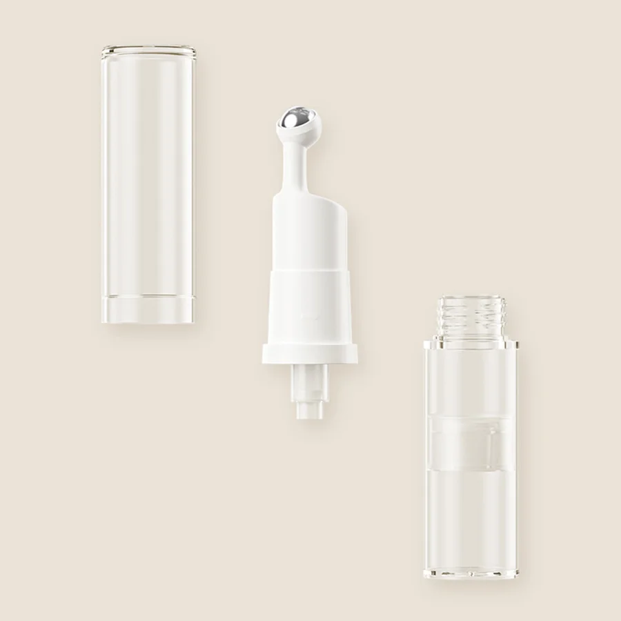 Roller Ball Vacuum Bottle Liquid Essential Foundation Eye Cream Refillable Bottles Travelling Portable Empty Dispenser Bottle