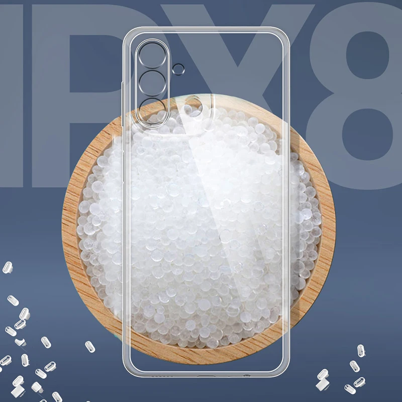 Clear TPU Shockproof Phone Case with Camera Protection - Flexible and Durable Transparent Cover