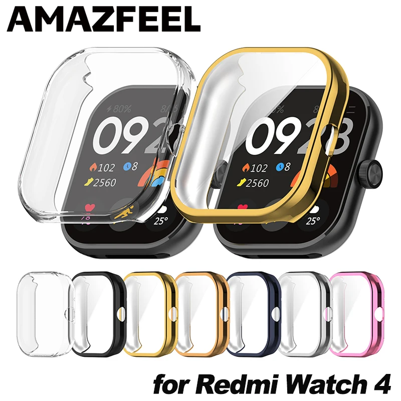 

Чехол из ТПУ для смарт-часов Xiaomi Redmi Watch 4, 50 шт.