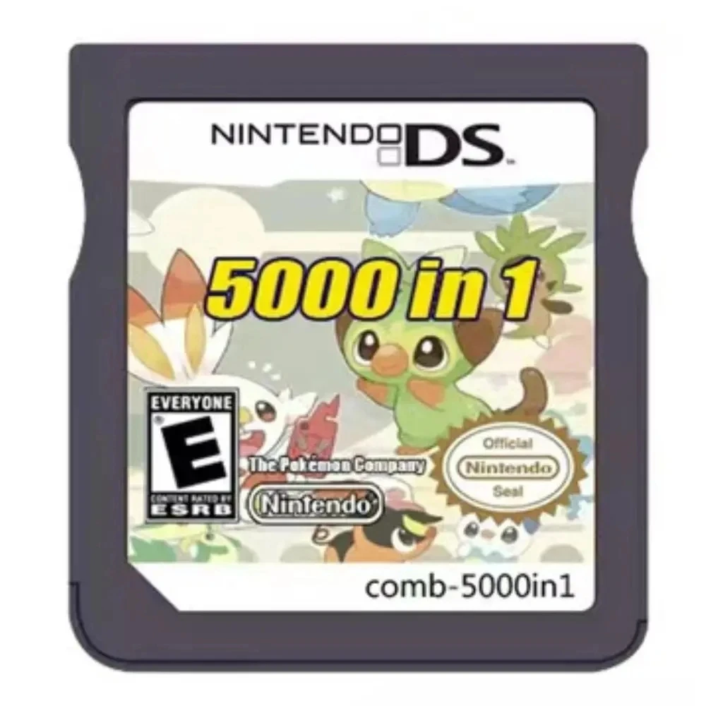 

3DS NDS Game Card Combined Card 510 In 1 NDS Combined Card NDS Cassette 482 IN1 208 5000IN1