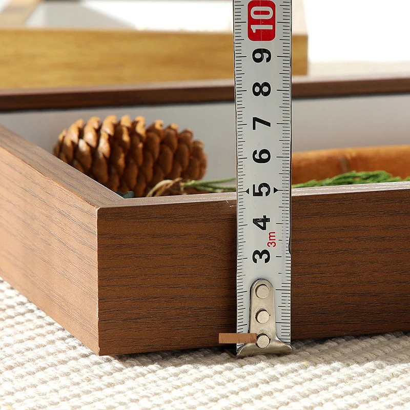섀도우 박스 깊이 3cm 나무 사진 프레임, 입체 작품 전시용 DIY 식물 표본 사진 프레임, 홈 데코레이션