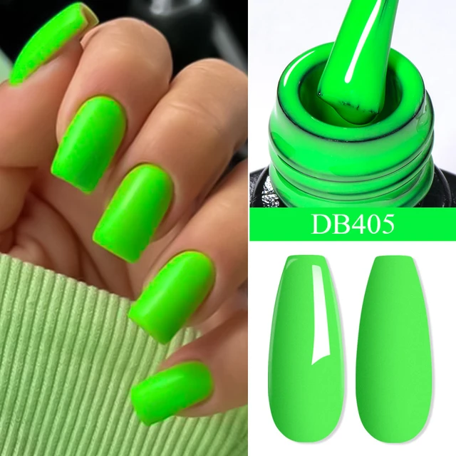 MTSSII 7ml Neon Rubber Base Gel Color Nail Gel Bright Color Varnish Nail  Polish