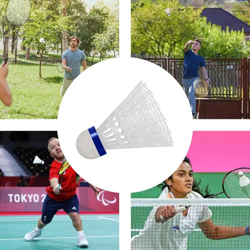 3/4pcs Lighting Badminton Dark Night Colorful LED Lighting Sport Badminton Light Spot Shuttle cock Accessories shuttlecock