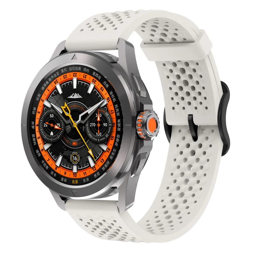 Breathable Silicone Strap for Smartwatches - Sport Edition