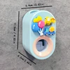 Automatic Toothpaste Dispenser Dustproof Wall Mounted Dental Cream Dispenser Punch Free Plastic Detachable Bathroom Accessories 2