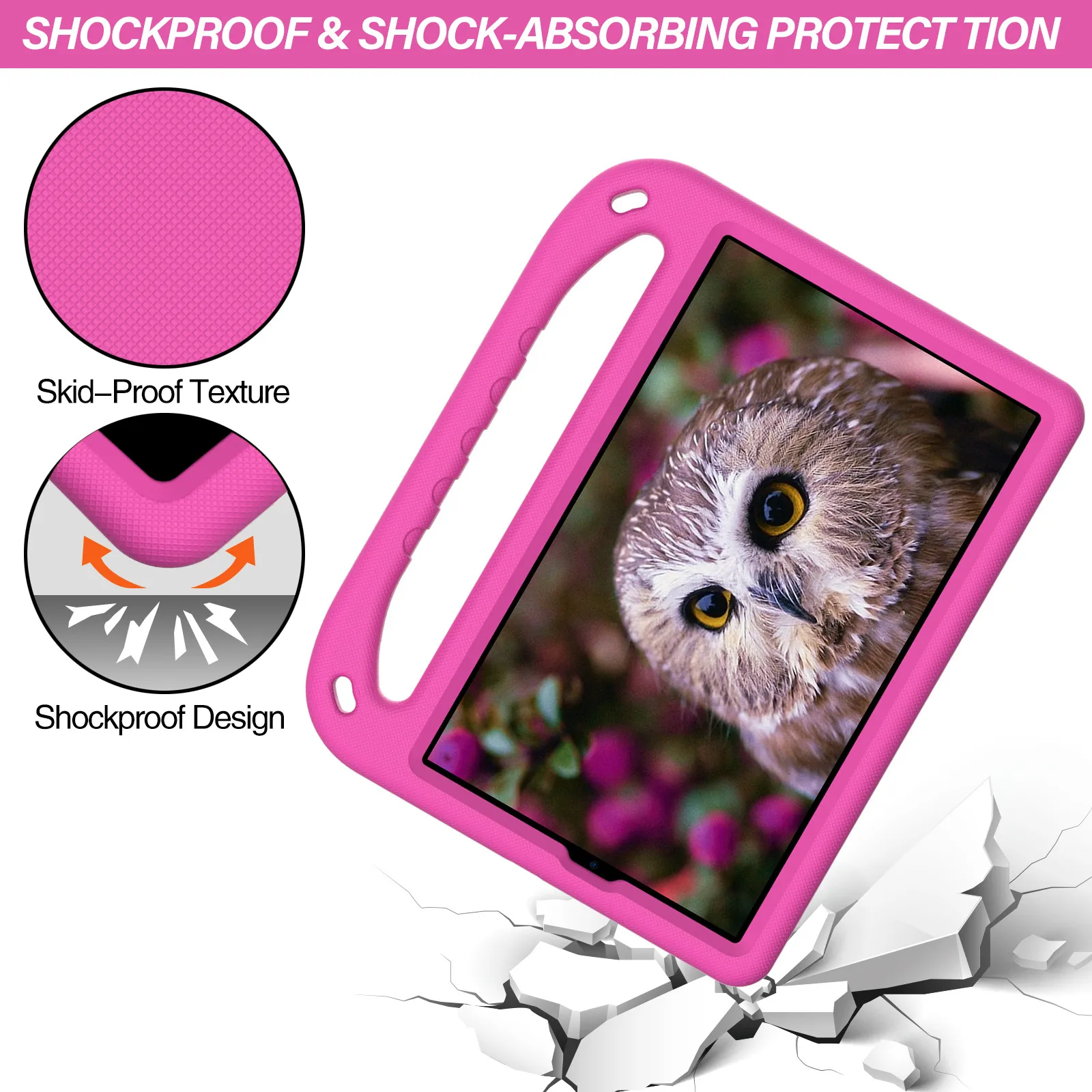 For Tablet Lenovo Tab M10 TB-X606/X605/X505/X705/X306 M8 TB-8505 Case Hand-held Soft Drop-proof Kids EVA Holder Cover Funda