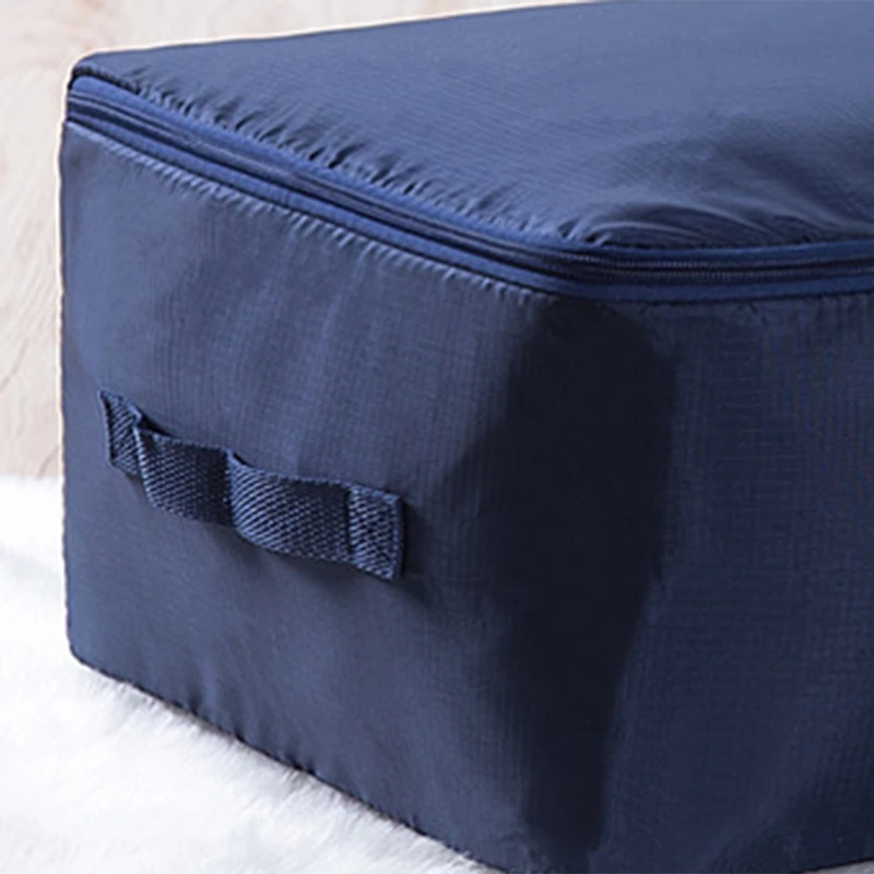 YWDZ-Comforter Storage Bags Containers,Pillow Beddings/Blanket Clothes Organizer Storage Containers With Zippers,Breathable And