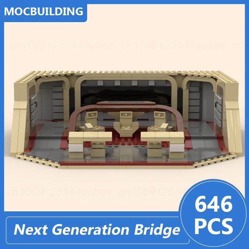 차세대 브리지 디오라마 모델 Moc 빌딩 블록, DIY 조립 벽돌 디스플레이 장..