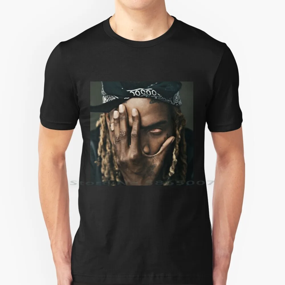 Фетти. Wap. Обложка для футболки 100% хлопок Fetty Wap альбома Bang My Head Leader Of The Zoo лидера |