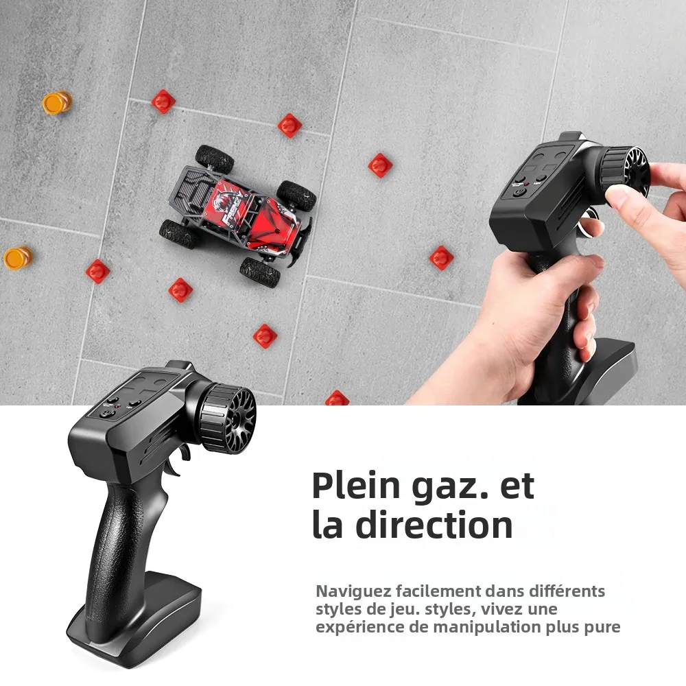 Mini Voiture RC 1:32 Haute Vitesse 20 km/h - Double Mode S803