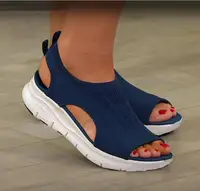 Женские сетчатые сандалии на платформе 1