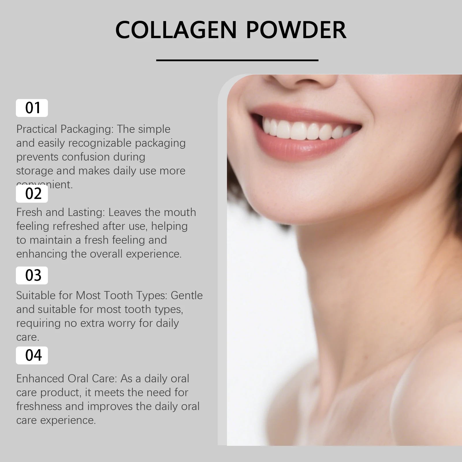 Collagen Whitening Tooth Powder Image 6