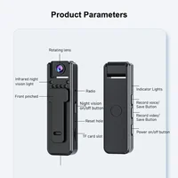 A8 HD 1080P Mini Camera Portable Small Digital Video IP Camera Recorder Police Cam Infrared Night Vision Miniature Camcorder - Image 6