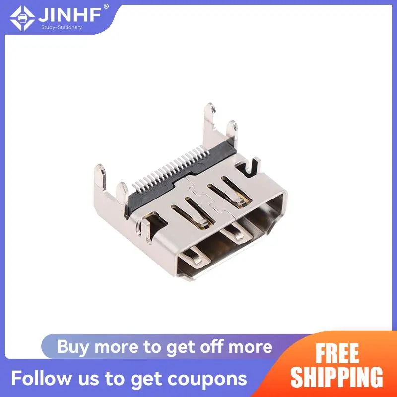 1Pc Per Ps4 Per Ps4 Pro Slim Hdmi Compatibile Jack Port Socket Connettore Di Interfaccia Parti Di Riparazione Di Ricambio Display Socket Jack