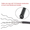 Thick 5mm/6mm Gym Cable Steel Wire Rope Fitness Equipment Accessories For Home Gym Pulley Machine Pull Down Replacement Parts 2