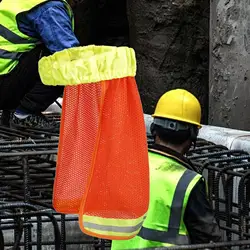 Neck Flap, Hard Hat Neck Shade Breathable Shade Cooling Neck Shield Cover Sun Protection for Construction Workers Outside