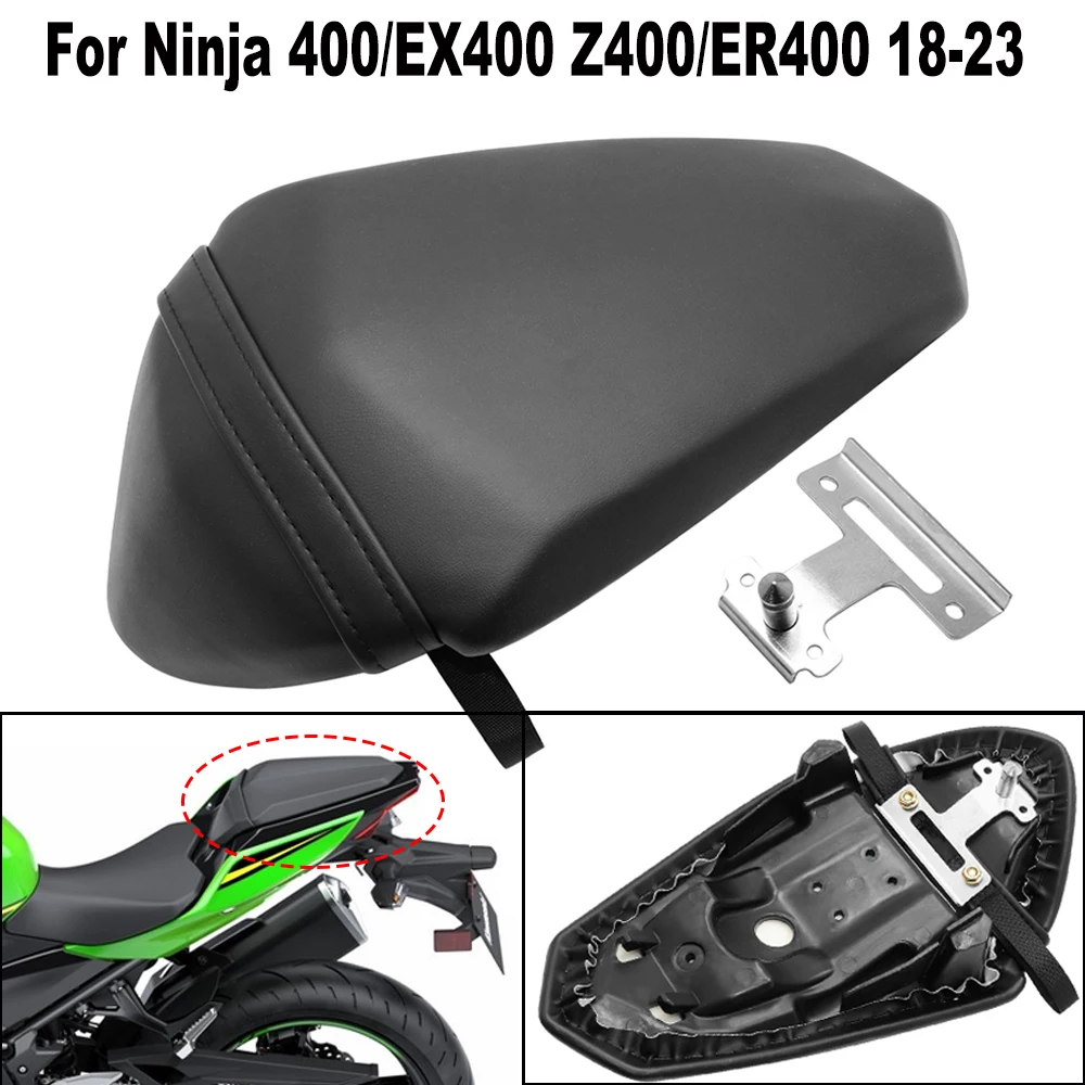 

Rear Seat Pillion Cushion Passenger Seat For Kawasaki Ninja 400 KRT SE ABS EX400 Z400 ER400D 2018-2023 2019 2020 2021 2022