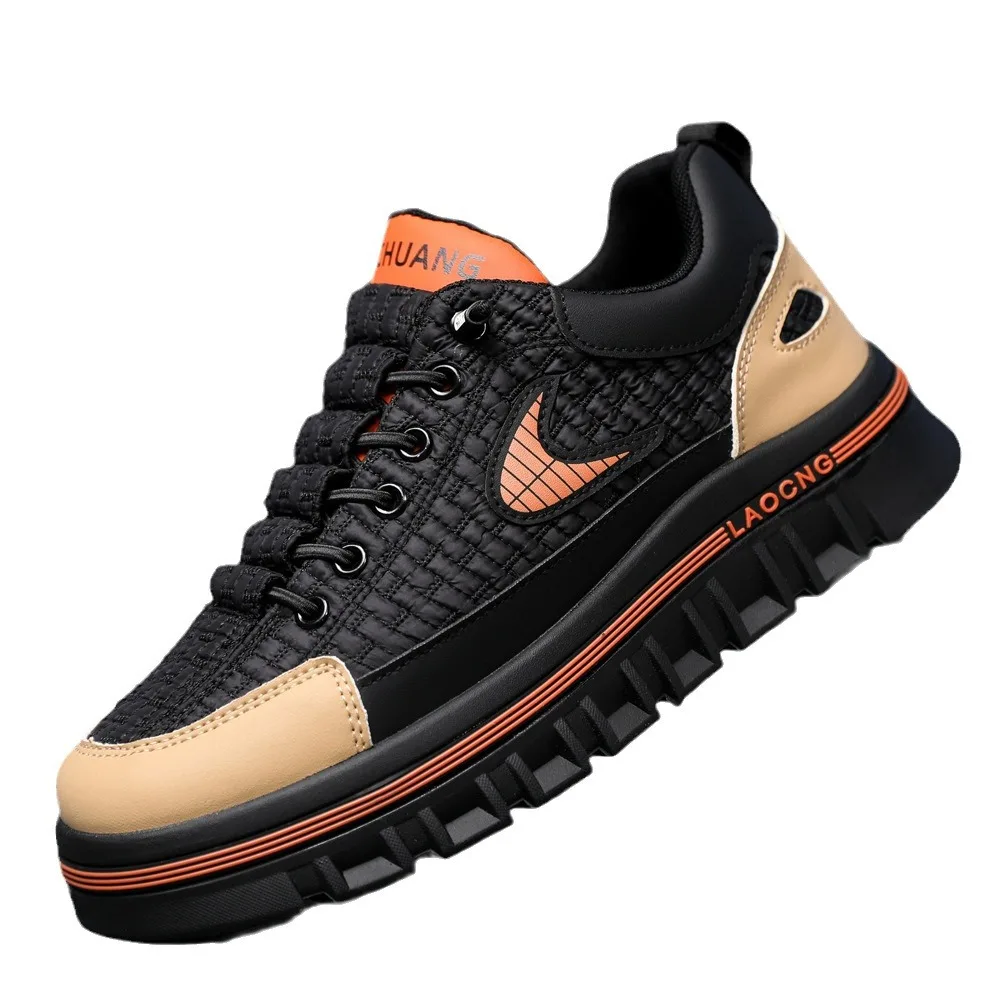 Men Chunky Sneakers Fashion Non-slip Luxury Brand Men's Sneakers Designer Platform Casual Board Shoe Man's Vulcanize Shoe 5