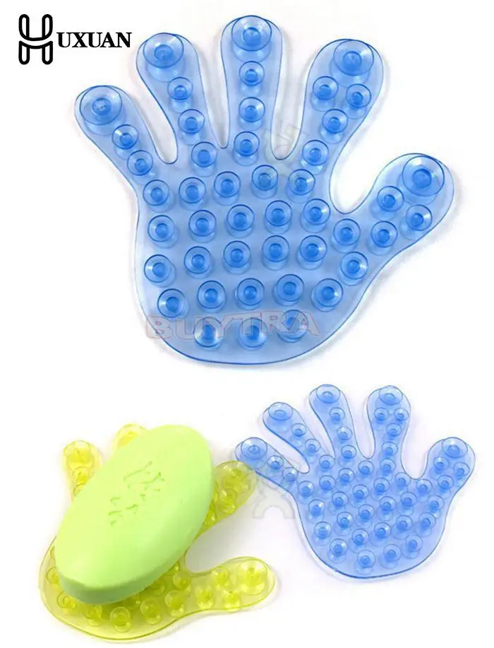 Double Magic Sucker Bathing Mat Holder Mount Practical Bathroom Suction Cup Reversible Anti-slip Soap Sucker bathroom accessories