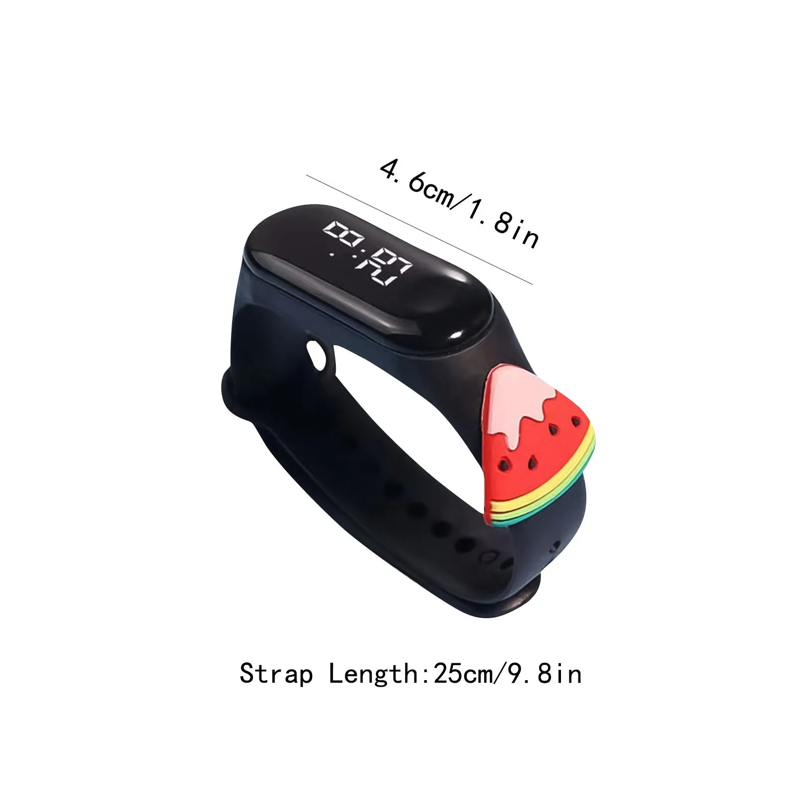 Children Electronic Watch Boys And Girls Led Display Watch Toys Cartoon Fruit Bracelet Watches For Gifts Casual Sports Watch