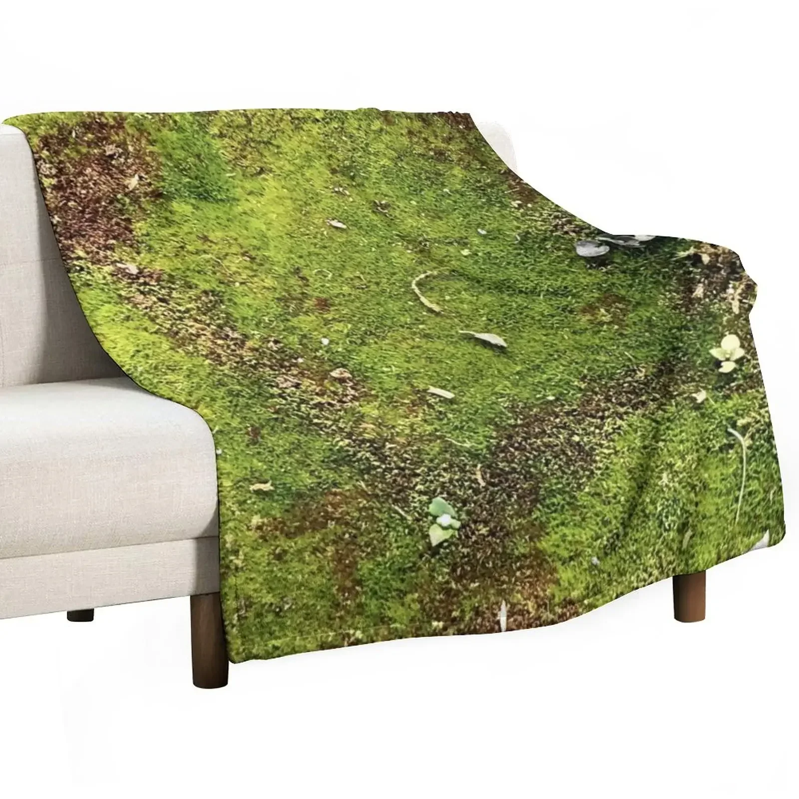 

World of Moss Throw Blanket Moving Flannels fluffy anime Blankets