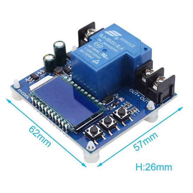 Alacsony Feszültségű Küszöb, Dc 6V-60V Feszültségvédők Leválasztó Kapcsoló Kisülési Védelmező Ólomsav-Lítium Akkumulátorhoz - Image 3