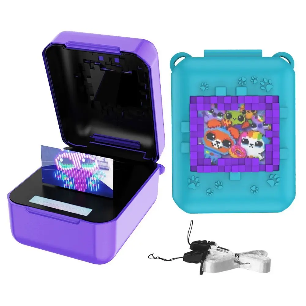 Custodia Protettiva In Silicone Per Bitzee Interactive Toy Digital Pet Cover Accessori Per Giochi Vitural Con Cordino Antiurto