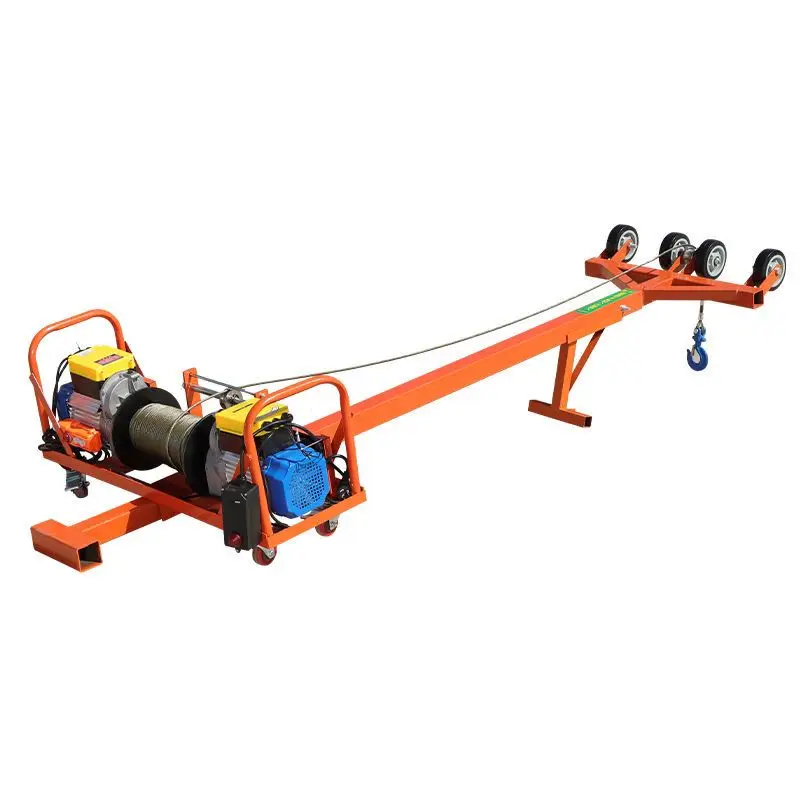 

Double-motor crane high-rise easy hanging door and window glass anti-theft net dedicated 220v indoor and outdoor single pole