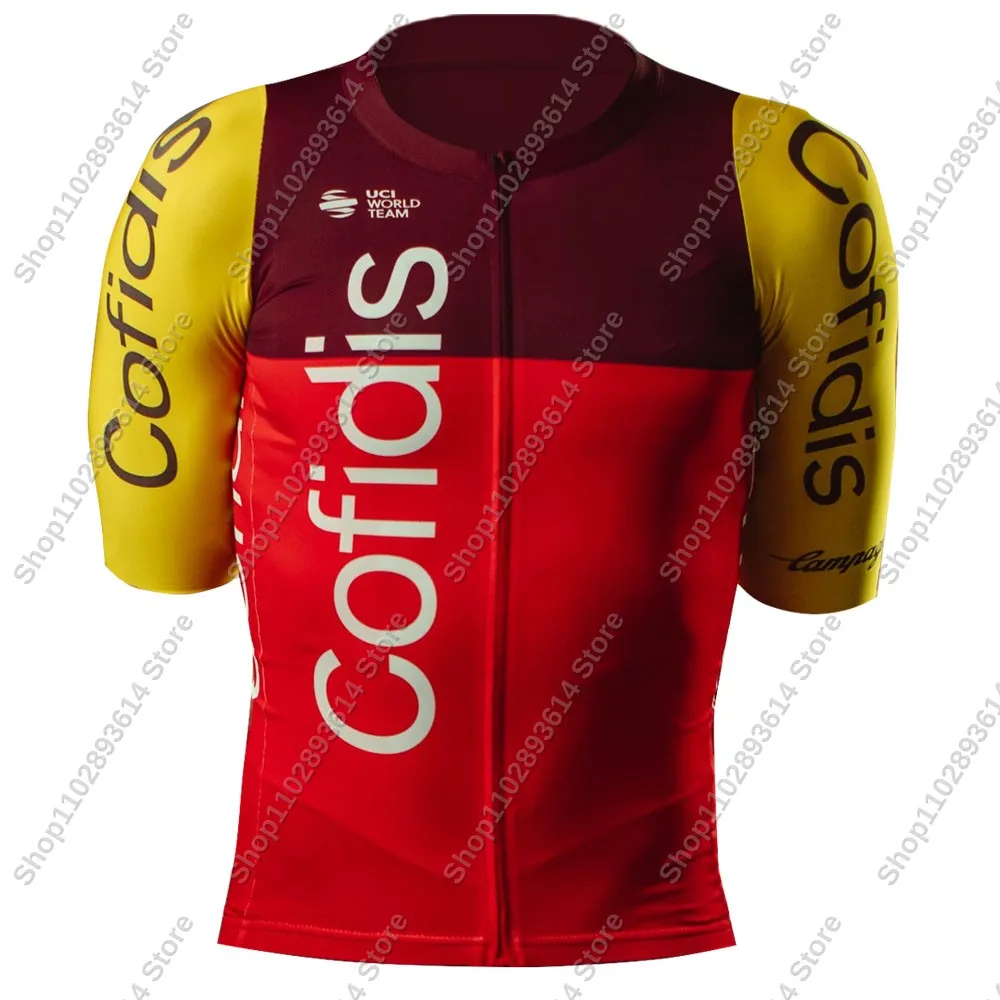 Maillot Cyclisme Cofidis – Taille S, Maillot Vélo Occasion