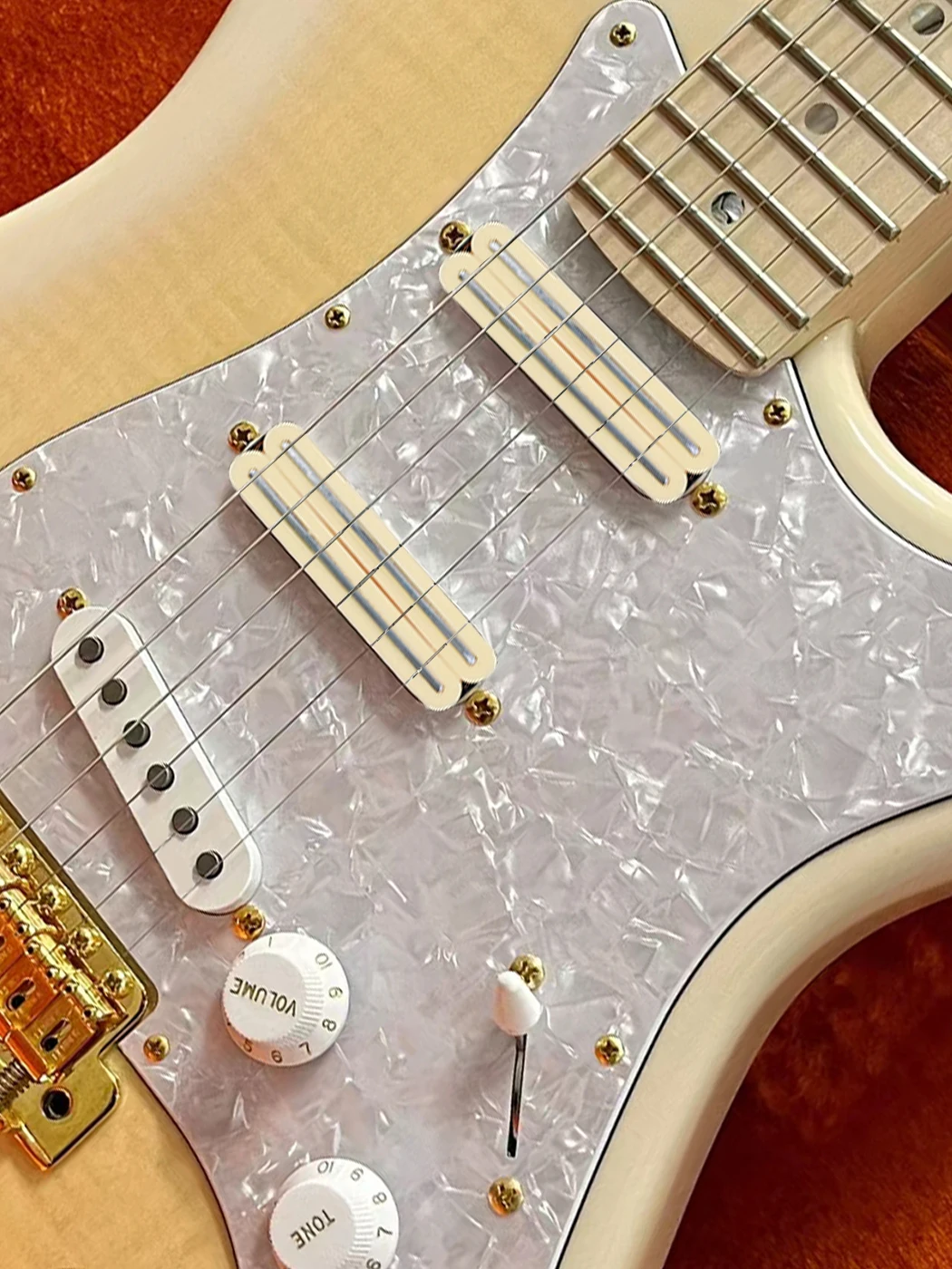 Phrilam Pro ST Dual Single Coil Size Mini Humbucker Pickup Super Distortion für Strat Style E-Gitarre6.1/9.0/13K – Detail 7