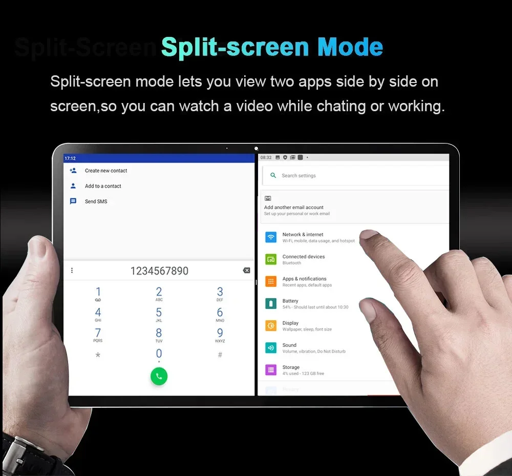 Tableta Android 13 Pad 6 Pro, 16GB + 1TB, Snapdragon 2024, 5G, Tarjeta SIM Dual, WIFI, HD, 4K, Mi Tab, 888 Original, versión Global