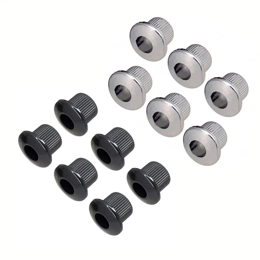 

6pcs 10MM Tuner Bushes Ferrules Nuts Guitars Basses Accessories For Vintage Guitar Machine Heads Tuners Musical Instruments