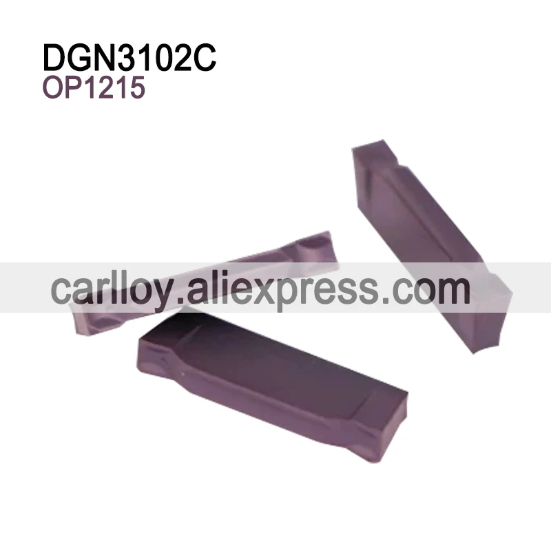 Cnc Parting Insert 3mm DGN3102C OP1215 MGMN300G Carbide Turning Tool